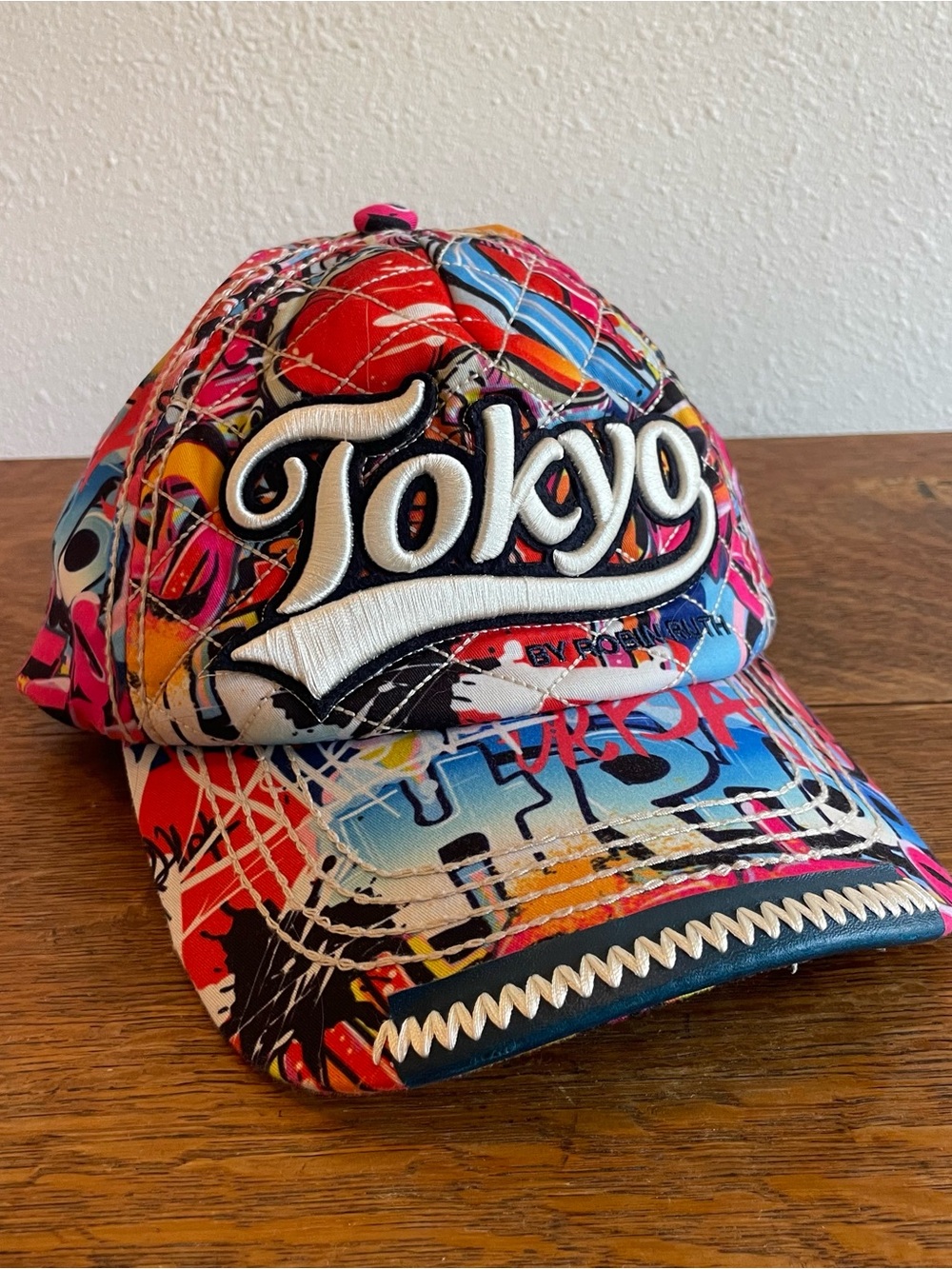 Robin Ruth Tokyo Multicolor Street Art Cap